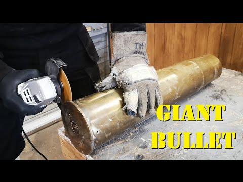 Melting Down Tank Bullet Shell