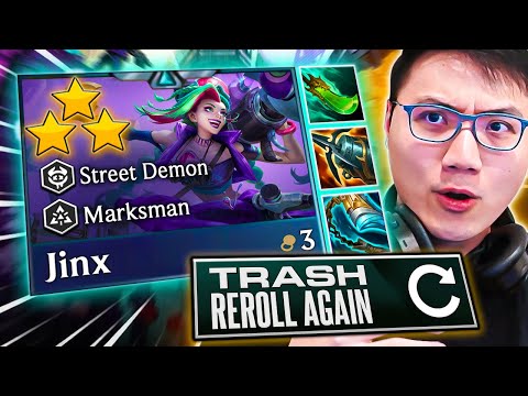 TFT’s Worst Low Roll Turned Jinx 3 God Run