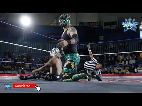 Ancla Jr vs Pegazus vs Rey de Oros vs Serpiente Azteca vs Memo Romero en The Crash