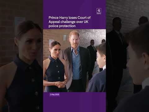 Prince Harry loses appeal on UK security