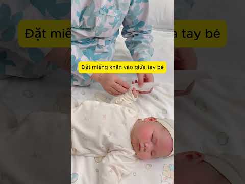 Phải làm sao khi Bé hay bị giật mình #videoshort #mẹvàbé #mẹochămbé #cáchnuôicon
