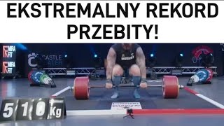 PĘKŁ NIESAMOWITY REKORD! THOR, 510kg!