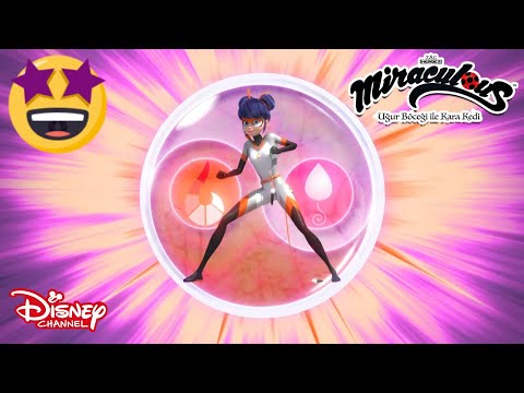 Marinette'in Yeni Mucizeleri✨😍 | Mucize: Uğur Böceği ile Kara Kedi | Disney Türkiye
