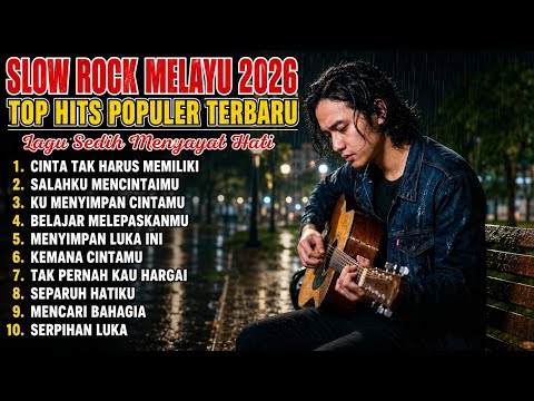 LAGU SLOW ROCK MELAYU TERBARU 2026 / Paling Sedih Menyayat Hati / Lagu Pop Minang / Slow Melayu🎶
