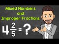 Converting Between Mixed Numbers and Improper Fractions