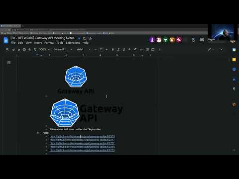 SIG Network Gateway API meeting for 20230919