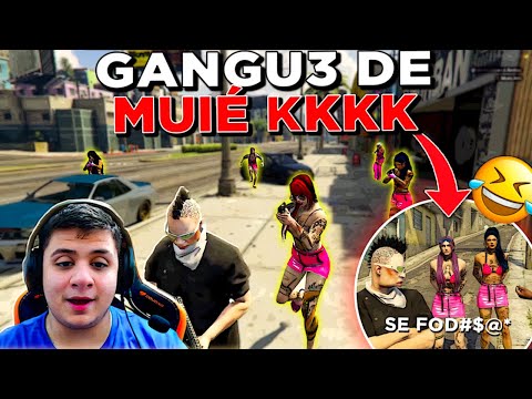 ELAS TENTARAM SEQU3STRAR O PAULINHO E O PIOR ACONTECEU 😂 GTA RP (Modder Clips)
