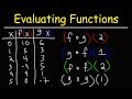 Evaluating Composite Functions