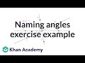 Naming Angles in Geometry