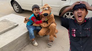 Pumpii Ka New dost 🐶 | Ahmed Bhai Scooby Doo Dekha 😰|