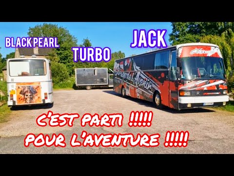 ROAD TRIP AVEC BLACK PEARL JACK ET TURBO on repart sur la route 🤙