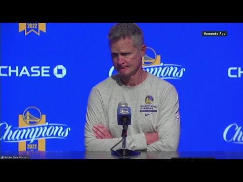 Steve Kerr addresses Draymond stepping away from Warriors: There's no clarity on his return video clip