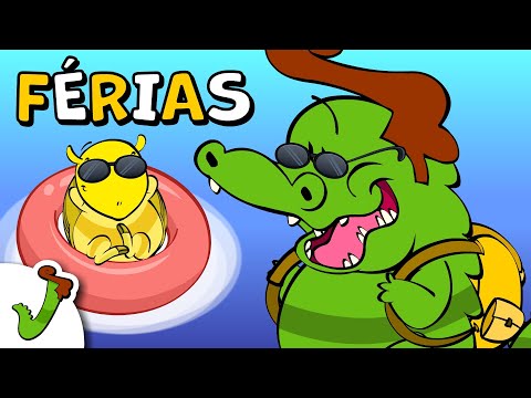 O Jacarelvis sumiu… descubra onde o Béim, Béim vai nas FÉRIAS!