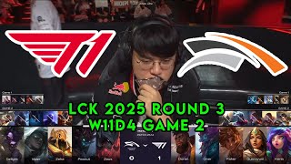 T1 vs HLE Game 2 | LCK 2025 Round 3 Week 11 Day 4 | T1 vs Hanwha Life G2