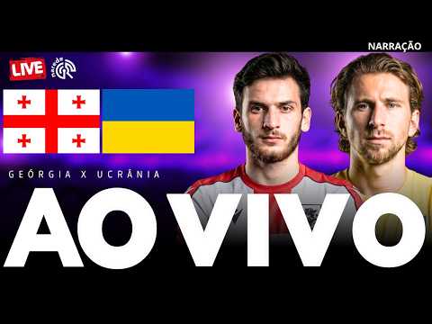 🔴 GEÓRGIA X UCRÂNIA | AO VIVO | NATIONS LEAGUE 2026 | JOGO AO VIVO COM IMAGENS DA DINAMO ARENA