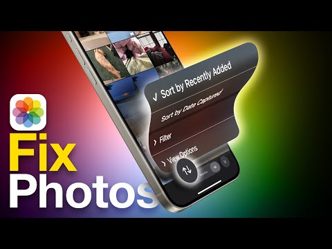 How to Make the iOS 18 Photos App Suck Less!