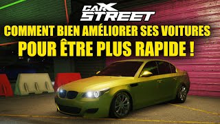 CARX STREET : COMMENT BIEN AMÉLIORER SA VOITURE