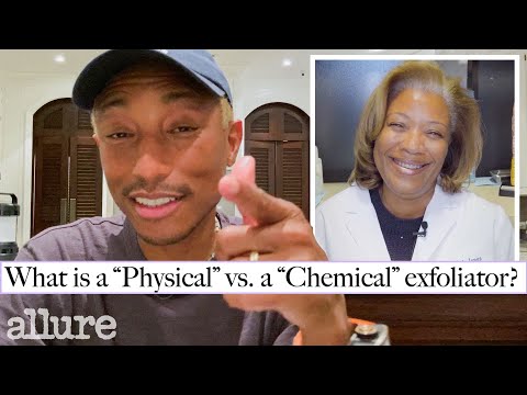 Pharrell & His Dermatologist Answer Common Skincare Questions | Beauty Drill | Allure