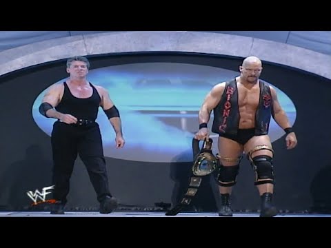 Stone Cold & Vince McMahon Vs Chris Jericho & Chris Benoit WWF Tag Team Championship