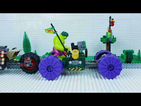 HULK MOBILE LEGO STOPMOTION | Billy Bricks | Lego Marvel Stopmotion