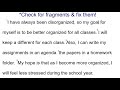 Understanding Sentence Fragments