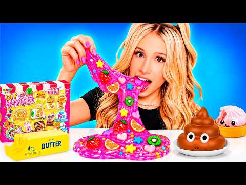 I Tried The WEIRDEST Edible DIY KITS... *GONE WRONG*