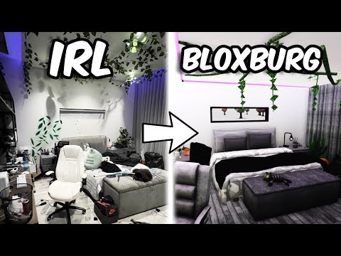 Building MY SUBSCRIBERS IRL BEDROOM in bloxburg