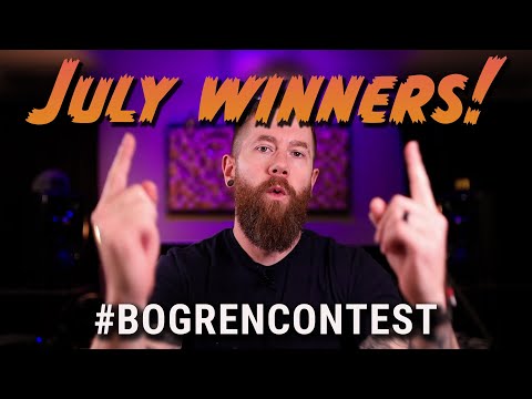 Winners announced! Bogren Digital July 2022 competition edition