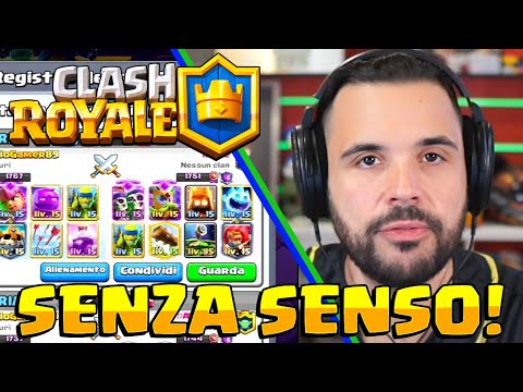 l'AVVERSARIO ha un Deck senza senso - CLASH ROYALE