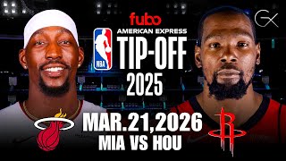 HEAT VS ROCKETS | LIVE NBA Play-By-Play Reaction and Scoreboard