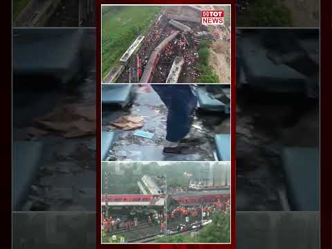 Odisha Train Incident Visuals | Coramandal Express Latest News || TOT News Telugu