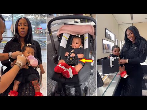 Kash Doll's Daughter Klarity Gets Her First Chanel Bag After Her Ears Piercing