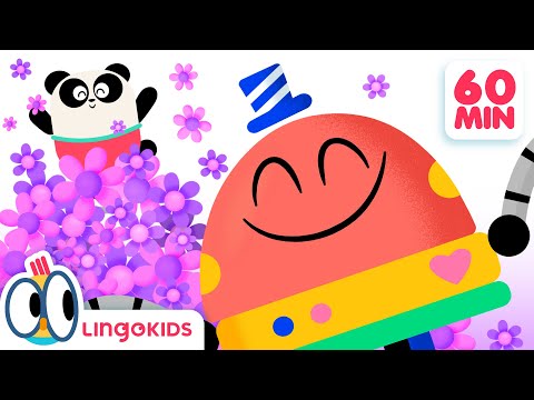 IF YOU’RE HAPPY AND YOU KNOW IT 😃 60 minutes ON REPEAT 🔄 | Lingokids Songs