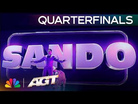 Sando Goes ALL OUT With His Biggest Dance <strong>Act</strong> EVER! | Quarterfinals | AGT 2026