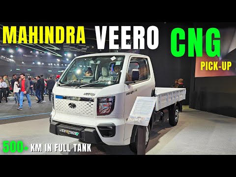 Mahindra VEERO CNG 1.4XXL Pickup Review - 500+ KM in Full Tank | Best Commercial Vehicle in CNG