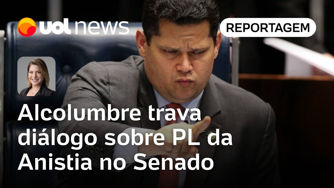 Alcolumbre não reabre espaço para diálogo e trava texto do PL da Anistia no Senado | Dani Lima