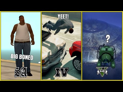 UNIQUE THINGS In Every GTA Game