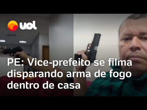 Vice-prefeito de Catende (PE) é investigado por tiros com arma dentro da própria casa; veja o vídeo