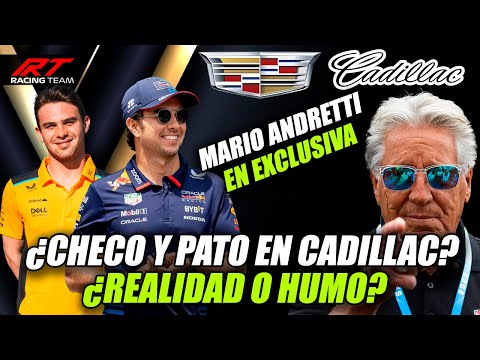 🚨 ¿CHECO y PATO en CADILLAC F1 2026? 🧐 MARIO ANDRETTI nos CUENTA en EXLUSIVA ✔ ¿HUMO o REALIDAD?