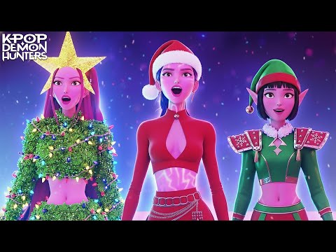 Christmas Sounds Like Demon Hunters (Animated Music Video) Dj GG