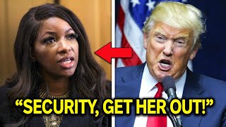 Trump Told His Security to REMOVE Jasmine Crockett — But She Said One Sentence