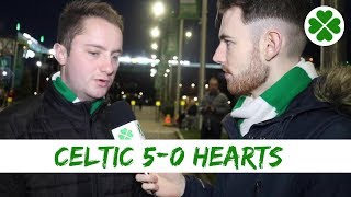 Celtic 5-0 Hearts | Full time Reaction