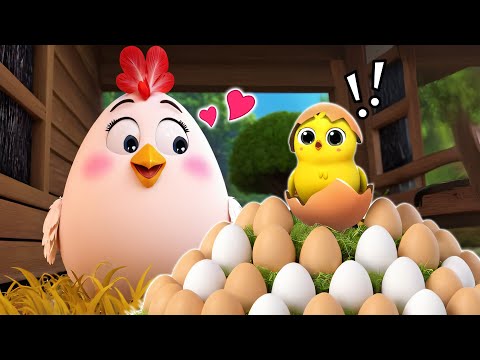 Five Little Ducks | Five Little Hen | Old Macdonald | Cartoon Nursery rhymes and kids songs