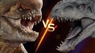 DISTORTUS REX VS INDOMINUS REX | BATALHA DE MONSTROS