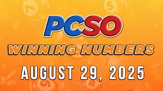 P49M Jackpot Ultra Lotto 6/58, 2D, 3D, 4D, and Megalotto 6/45 | August 29, 2025