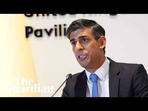 Climate politics is 'close to breaking point,' Rishi Sunak tells Cop28