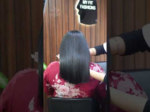 The result is wavy, shiny, and thick hair that looks full of life.  #haircare #keratinhairatsaloon