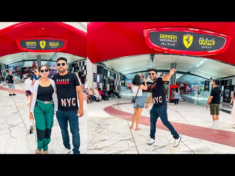 Ferrari world Dubai🌙 || Latest video 🤩