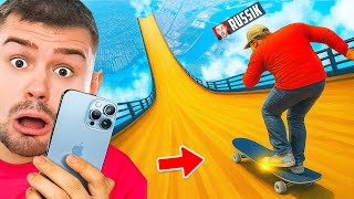 der BESTE STUNT über die MEGA RAMPE in SKATE 4!🎥🔥