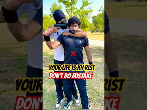 Gun pointed at you? Do This #survival #selfdefense #kravmaga #taekwando #usa #fighting #ninja